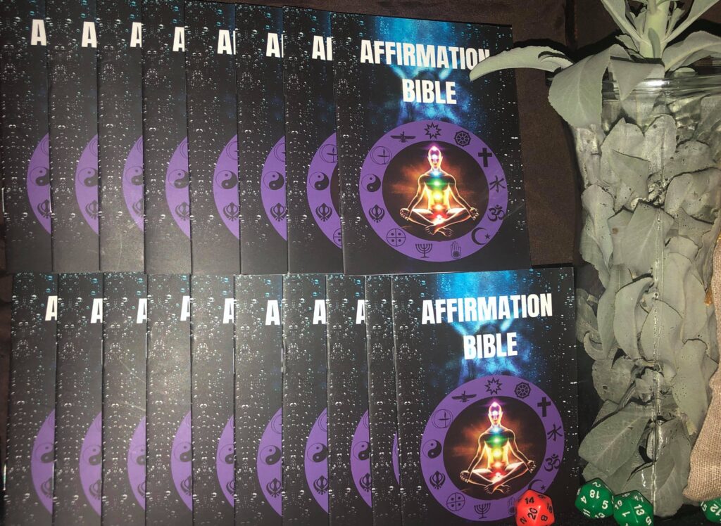 Affirmations are positive statements that help us manifest in our lives certain conditions that we are striving for. These affirmations are extremely powerful and when you believe its truth, you manifest!