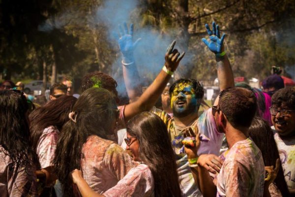 Holi 2019 was attended by over 1,000 people who loved the music by Fusion Sounds, the food vendors, the colors, and the dancing!!